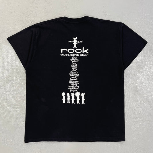 2000s Jamiroquai Rock Dust Light Star Tour T-Shirt