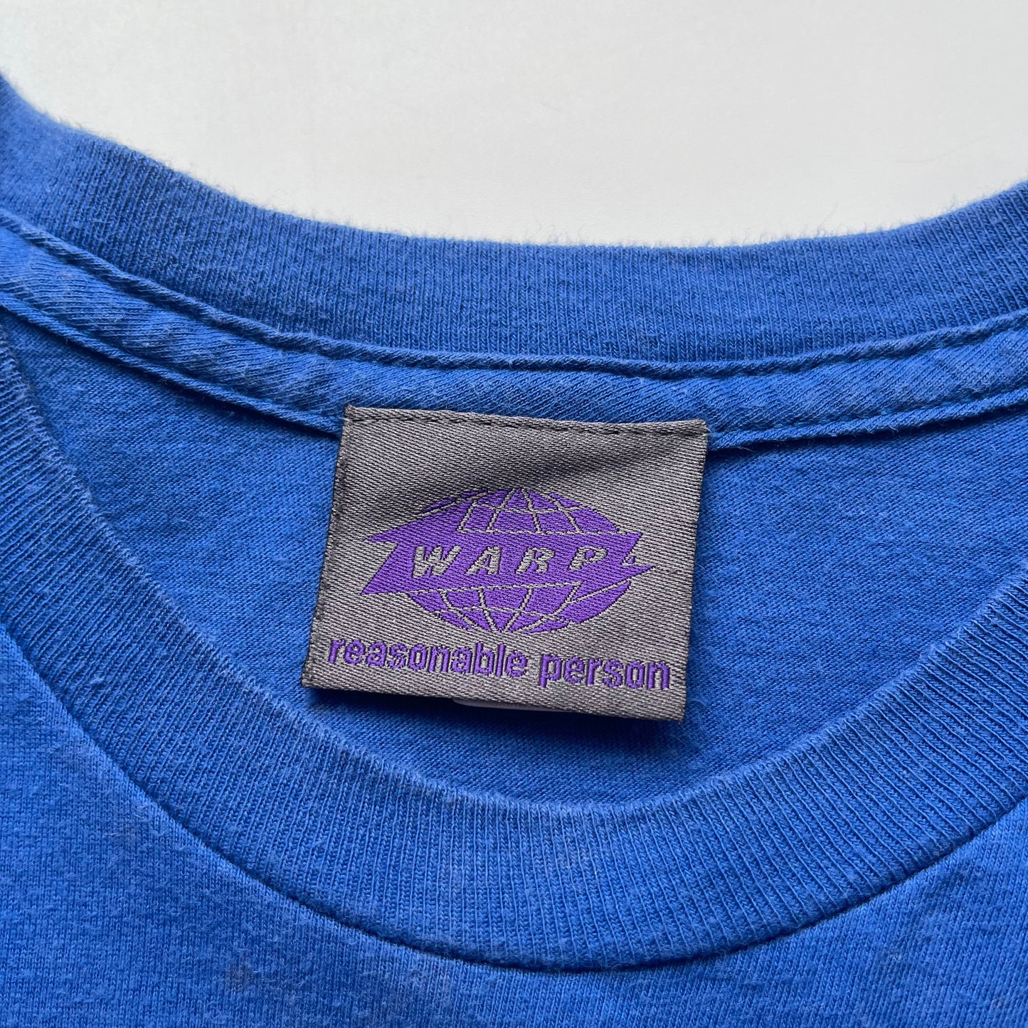 00s Warp Records T-shirt