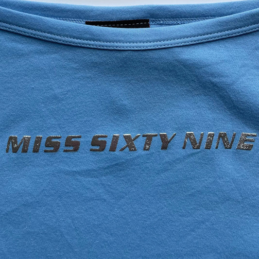 00s Pornstar Long Sleeve Baby Tee