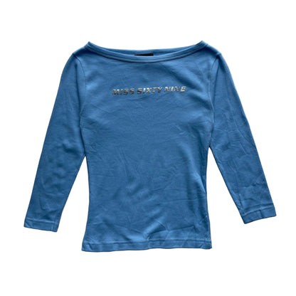 00s Pornstar Long Sleeve Baby Tee