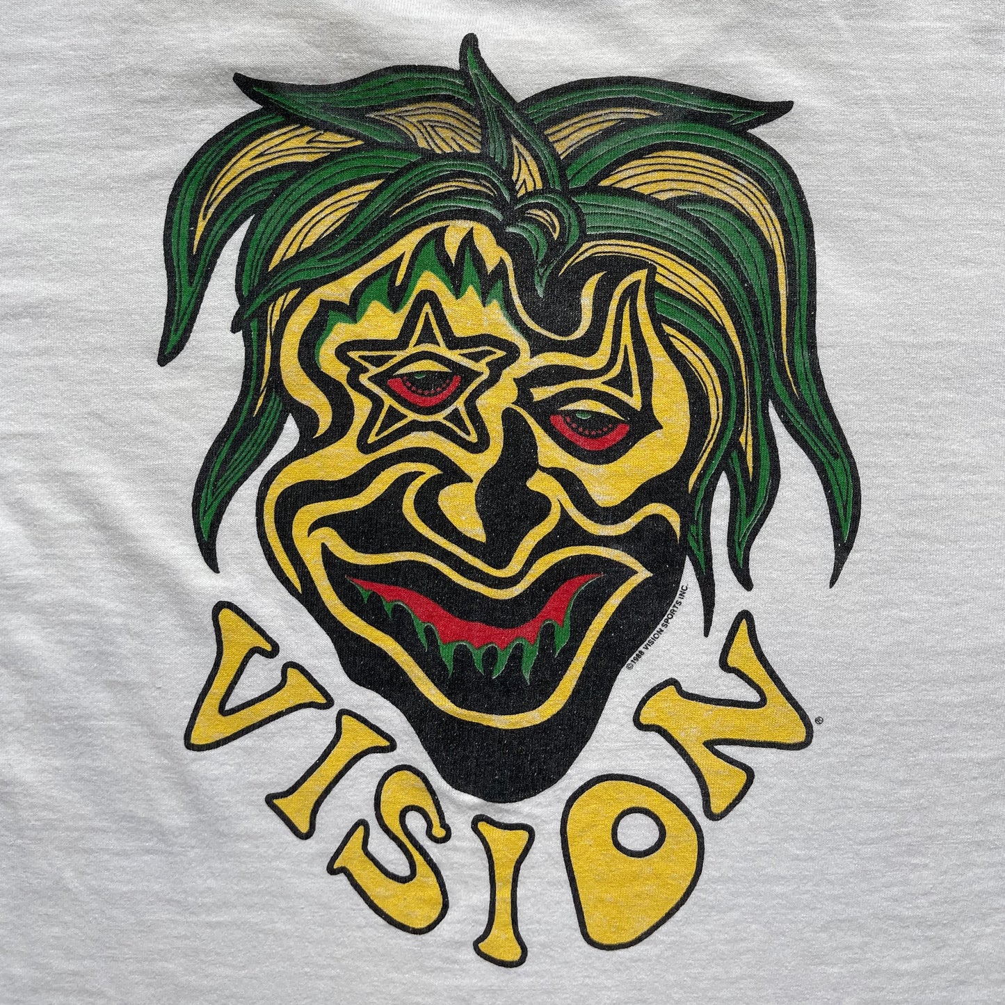 1990s Vision Street Wear Joe Johnson T-Shirt