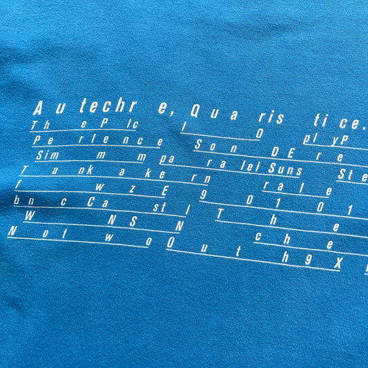 2008 Autechre T-Shirt