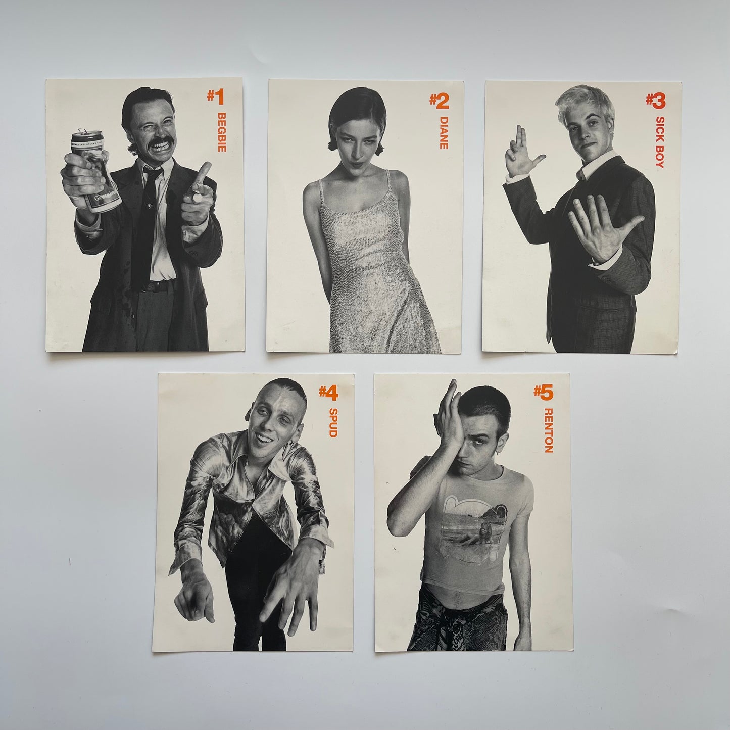 1996 Trainspotting Postcard Set