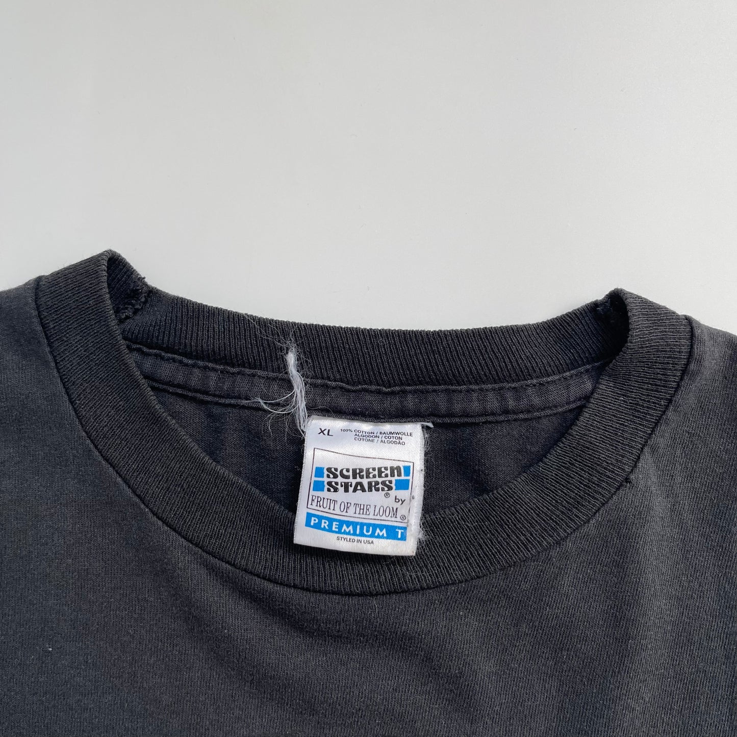 Mid 90s Warp Records T-shirt
