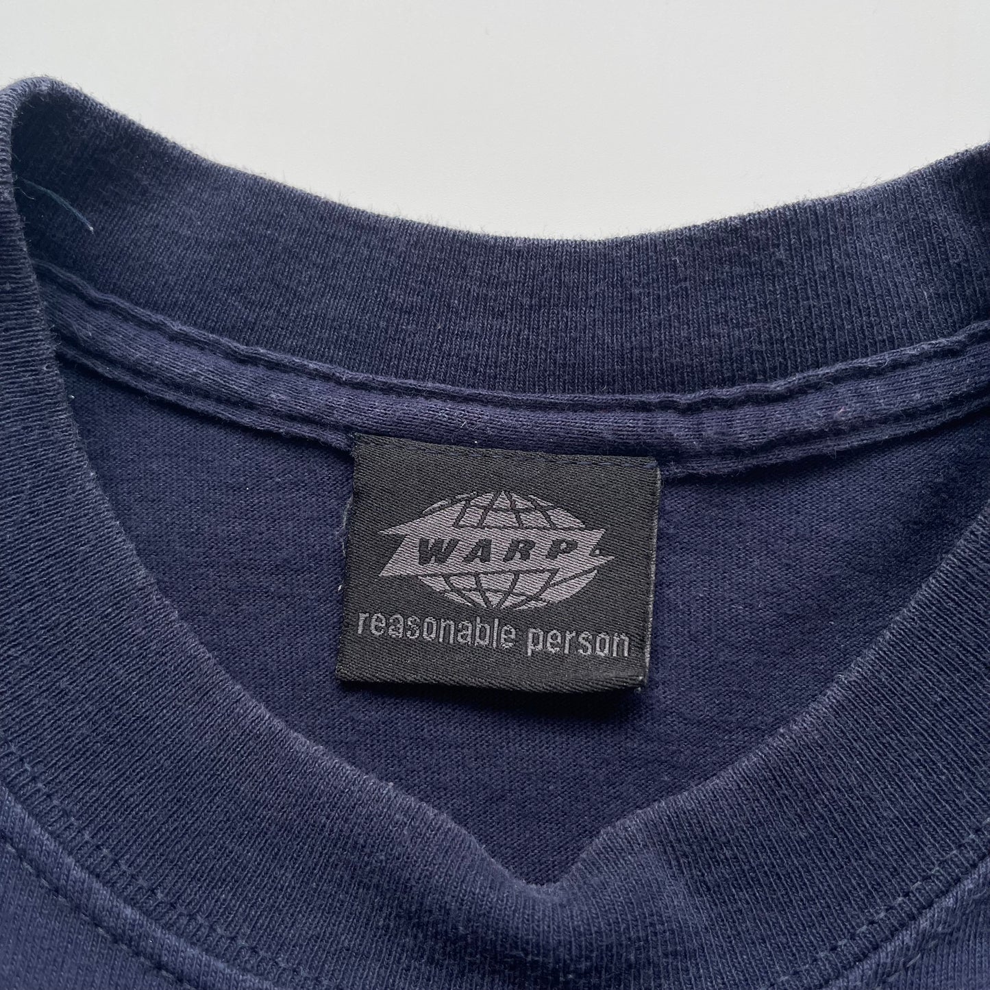 00s Warp Records T-shirt