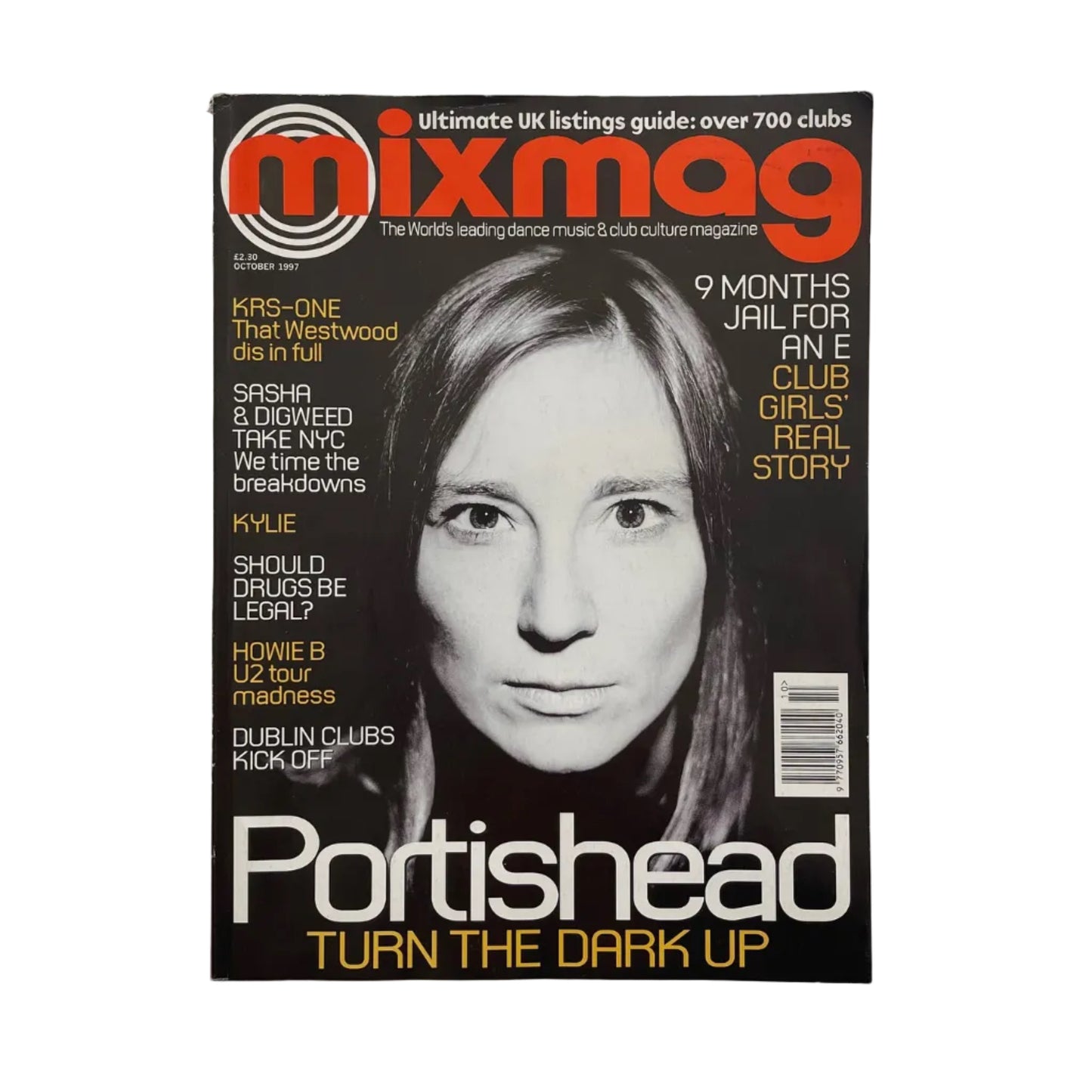 1997 Mixmag Magazine Portishead Cover
