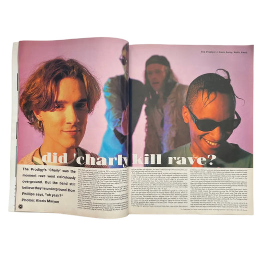 1992 Mixmag Magazine The Prodigy Cover