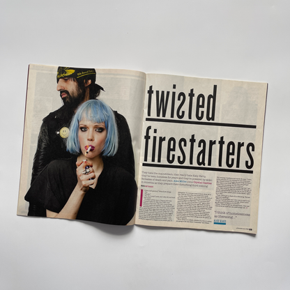 2012 NME Crystal Castles Magazine