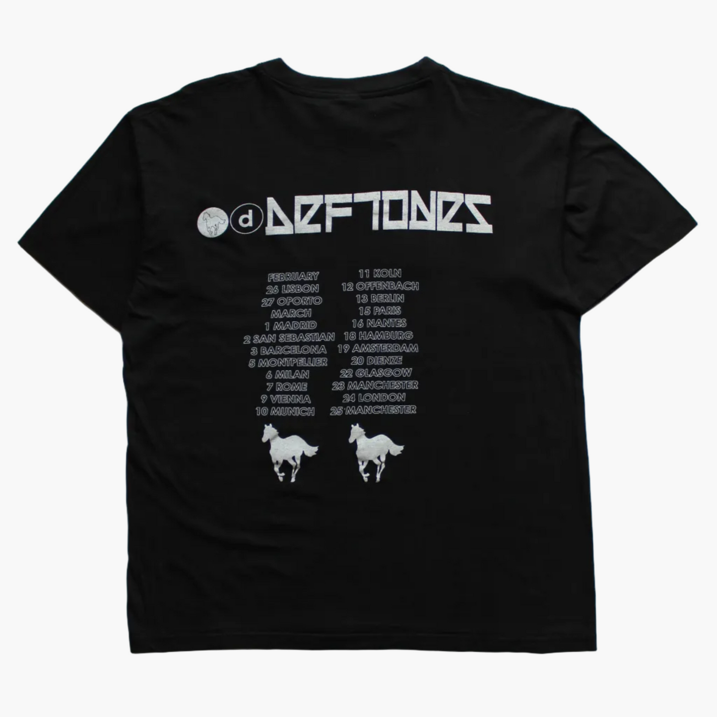 2001 Deftones White Pony T Shirt