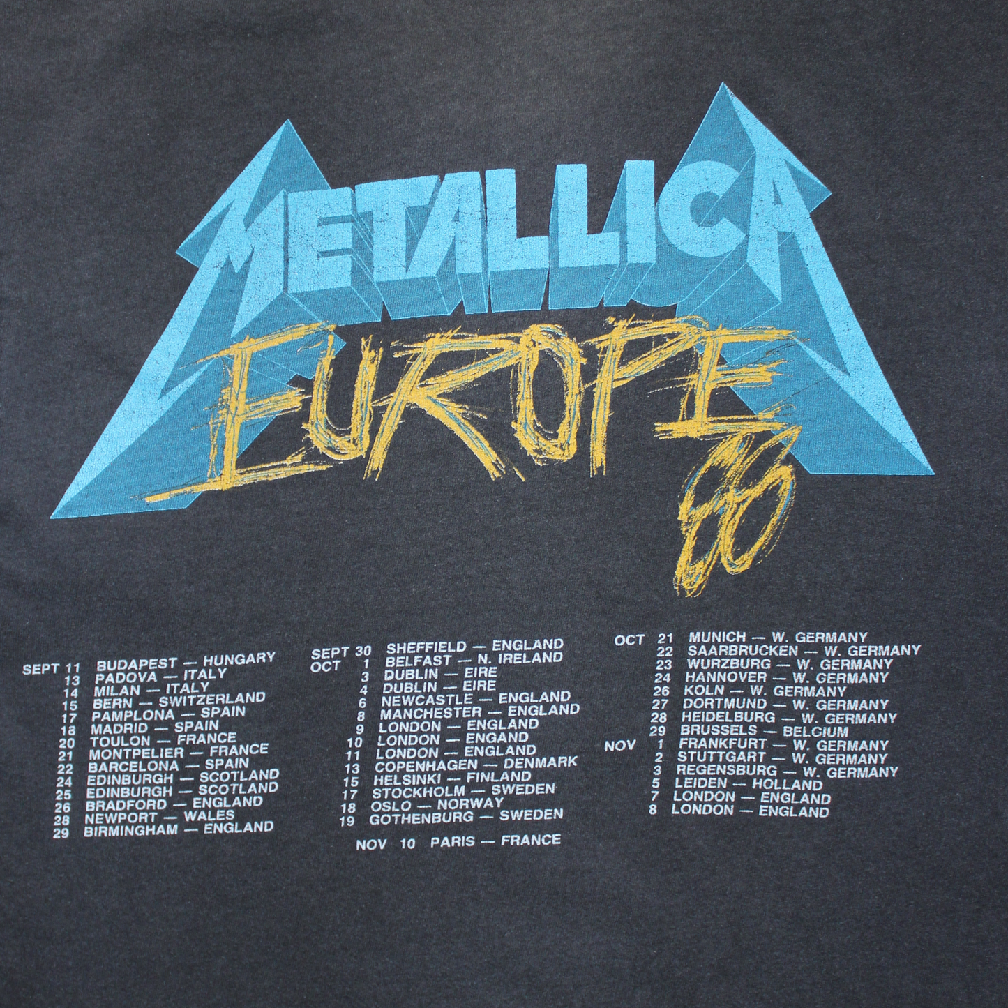 1988 Metallica T-Shirt