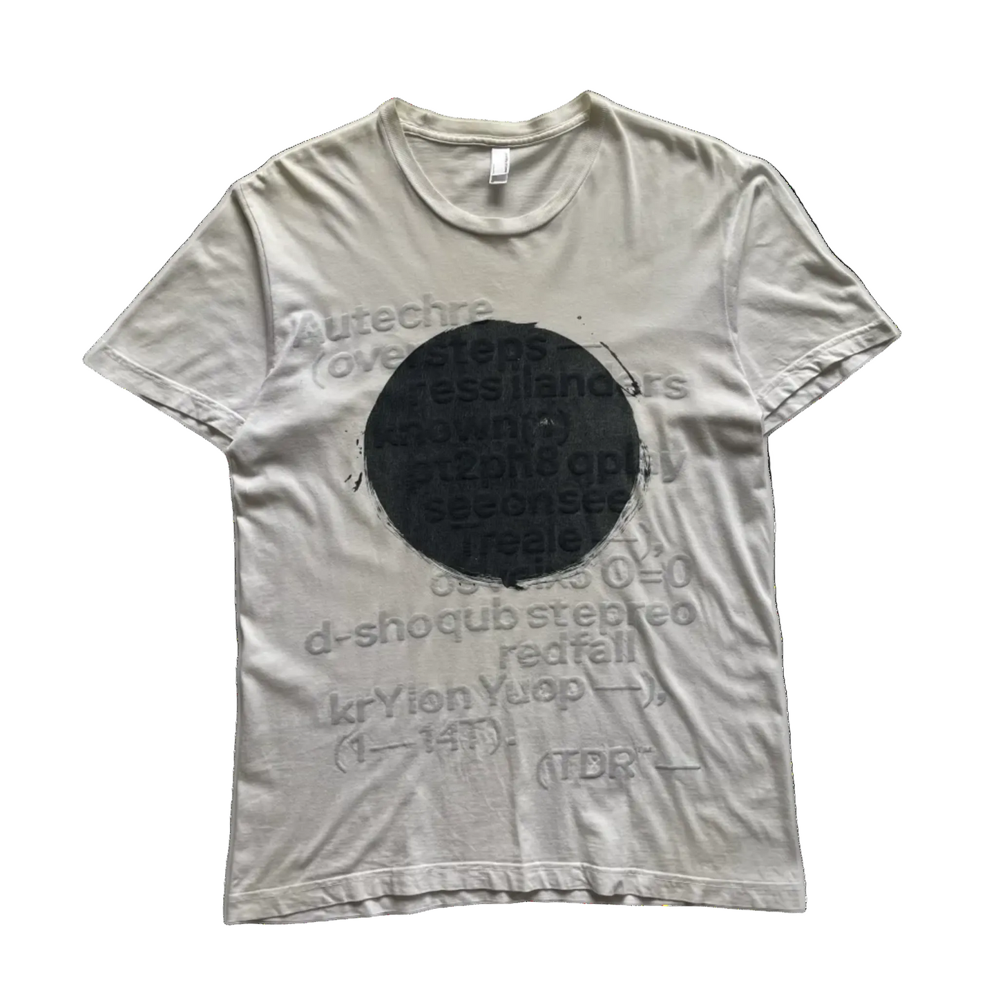 2010 Autechre T-shirt