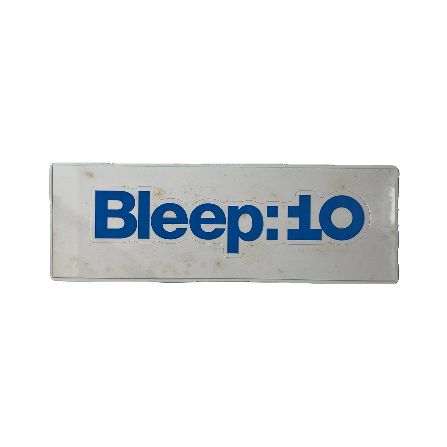 Bleep:10 Logo Sticker