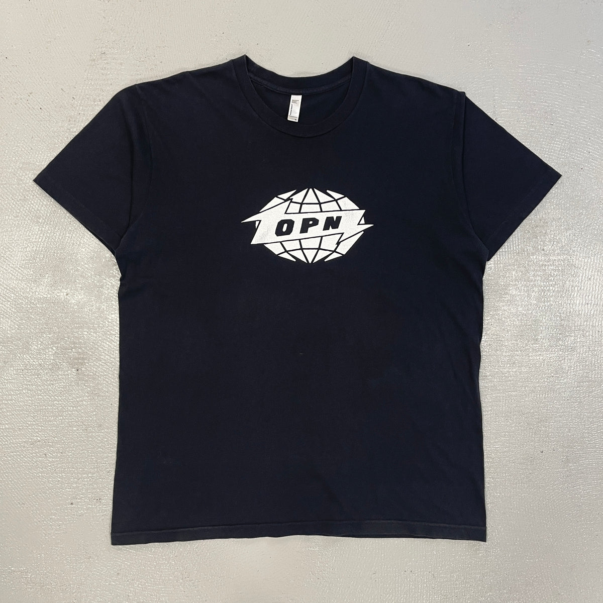 2000s Oneohtrix Point Never Warp Logo T-shirt