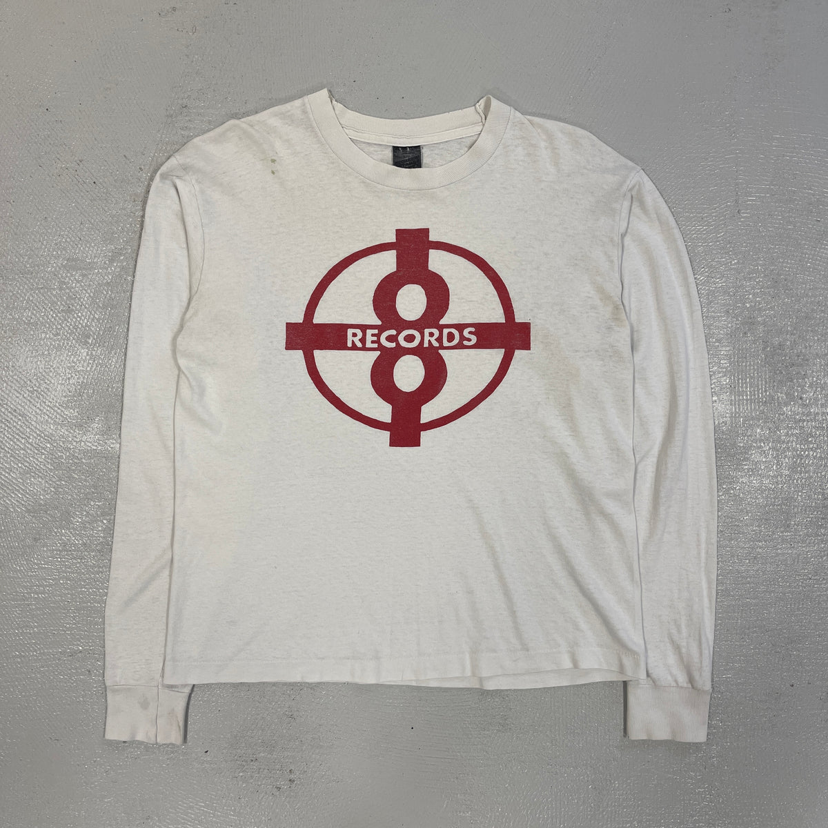 Early 90s Plus8 Records Long Sleeve