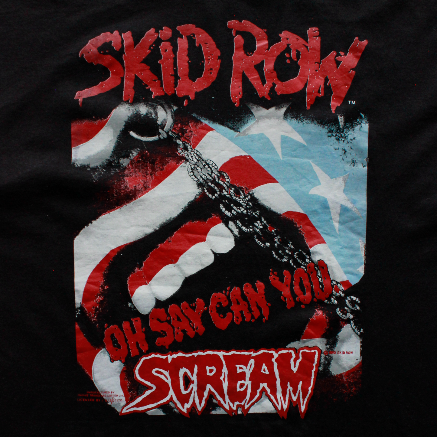 1990 Skid Row T Shirt